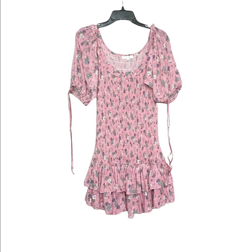 Loveshackfancy Violet mini dress